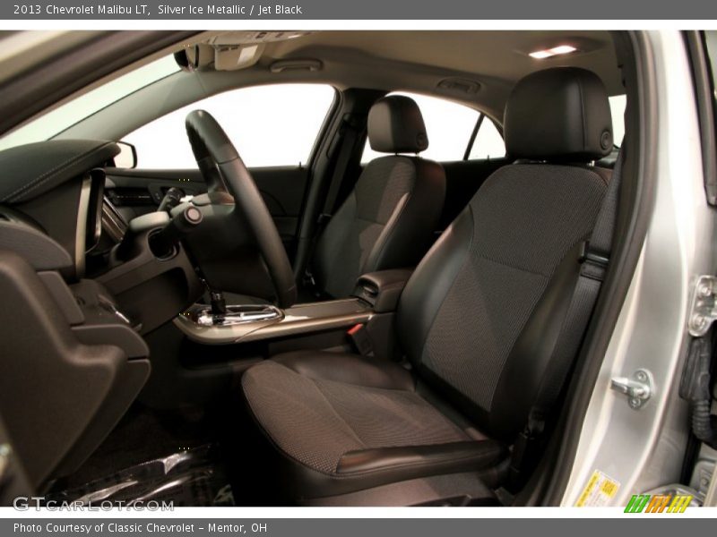 Silver Ice Metallic / Jet Black 2013 Chevrolet Malibu LT