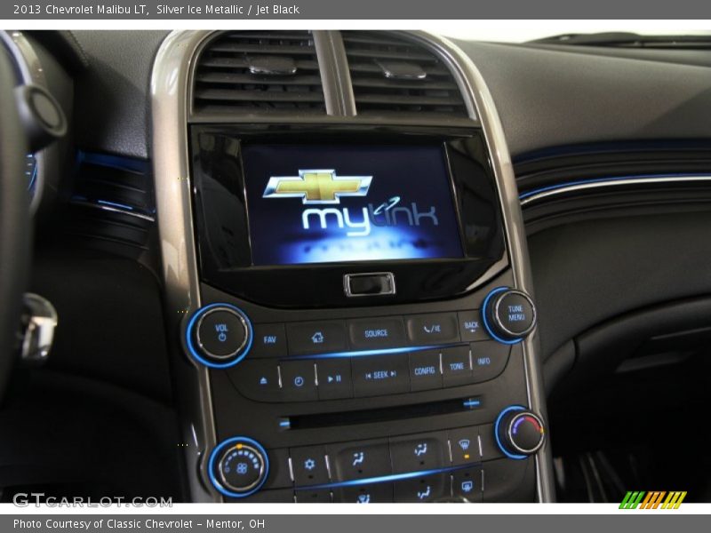 Silver Ice Metallic / Jet Black 2013 Chevrolet Malibu LT