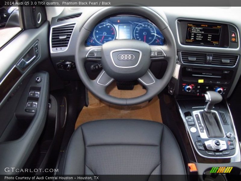 Phantom Black Pearl / Black 2014 Audi Q5 3.0 TFSI quattro