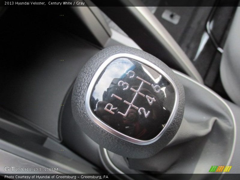 Century White / Gray 2013 Hyundai Veloster