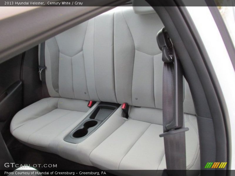 Century White / Gray 2013 Hyundai Veloster