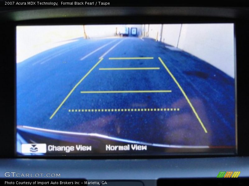 Formal Black Pearl / Taupe 2007 Acura MDX Technology