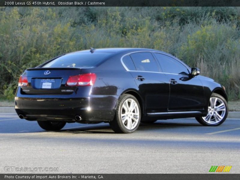 Obsidian Black / Cashmere 2008 Lexus GS 450h Hybrid