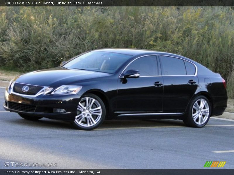 Obsidian Black / Cashmere 2008 Lexus GS 450h Hybrid