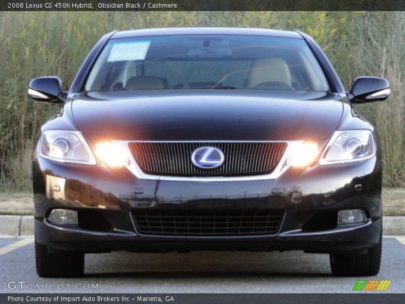 Obsidian Black / Cashmere 2008 Lexus GS 450h Hybrid