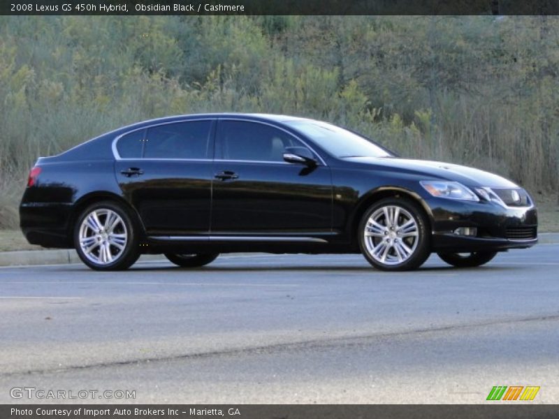 Obsidian Black / Cashmere 2008 Lexus GS 450h Hybrid