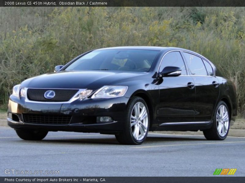 Obsidian Black / Cashmere 2008 Lexus GS 450h Hybrid