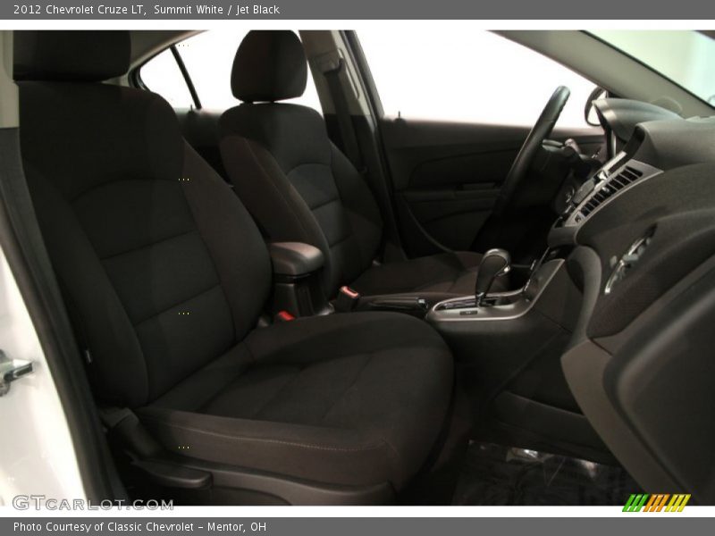 Summit White / Jet Black 2012 Chevrolet Cruze LT