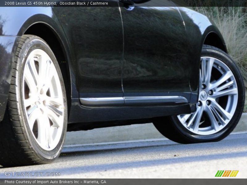 Obsidian Black / Cashmere 2008 Lexus GS 450h Hybrid