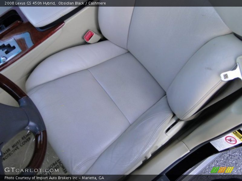 Obsidian Black / Cashmere 2008 Lexus GS 450h Hybrid