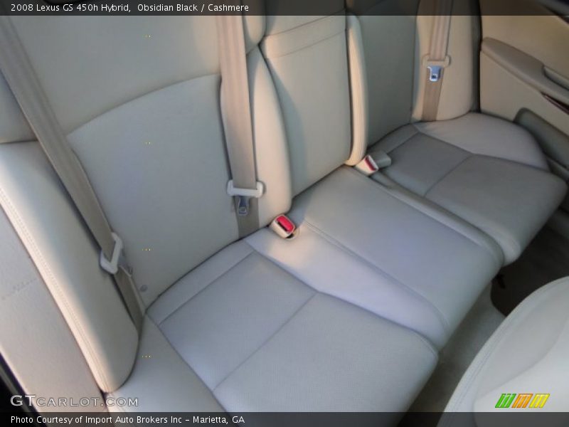 Obsidian Black / Cashmere 2008 Lexus GS 450h Hybrid