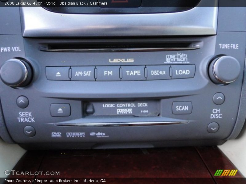 Obsidian Black / Cashmere 2008 Lexus GS 450h Hybrid