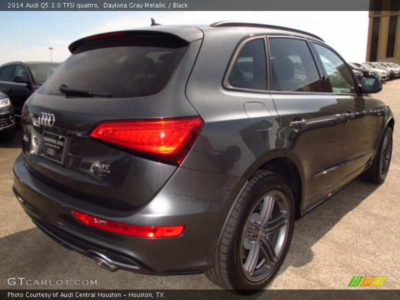 Daytona Gray Metallic / Black 2014 Audi Q5 3.0 TFSI quattro
