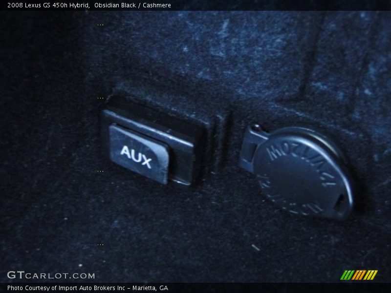 Obsidian Black / Cashmere 2008 Lexus GS 450h Hybrid