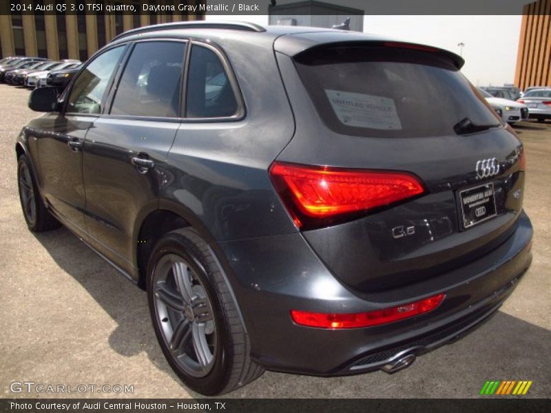 Daytona Gray Metallic / Black 2014 Audi Q5 3.0 TFSI quattro