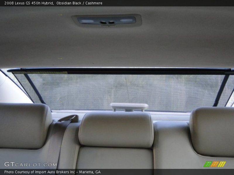 Obsidian Black / Cashmere 2008 Lexus GS 450h Hybrid