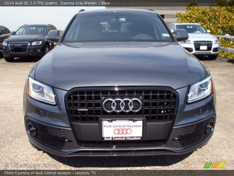 Daytona Gray Metallic / Black 2014 Audi Q5 3.0 TFSI quattro