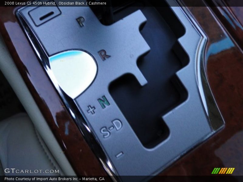 Obsidian Black / Cashmere 2008 Lexus GS 450h Hybrid