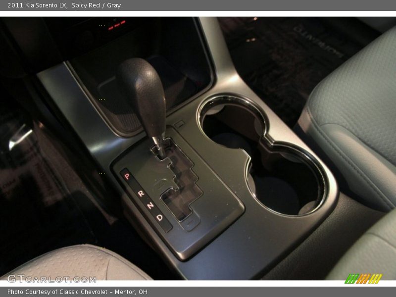 Spicy Red / Gray 2011 Kia Sorento LX