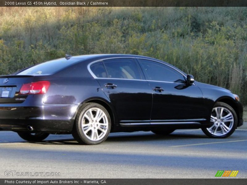 Obsidian Black / Cashmere 2008 Lexus GS 450h Hybrid