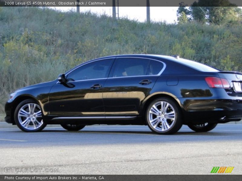 Obsidian Black / Cashmere 2008 Lexus GS 450h Hybrid