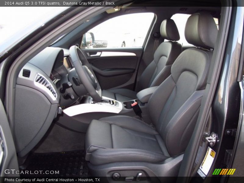 Daytona Gray Metallic / Black 2014 Audi Q5 3.0 TFSI quattro