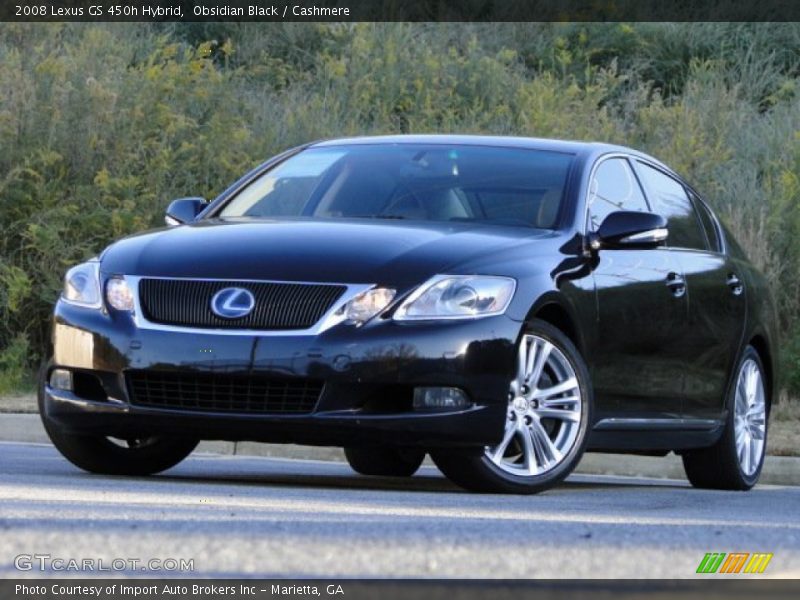Obsidian Black / Cashmere 2008 Lexus GS 450h Hybrid