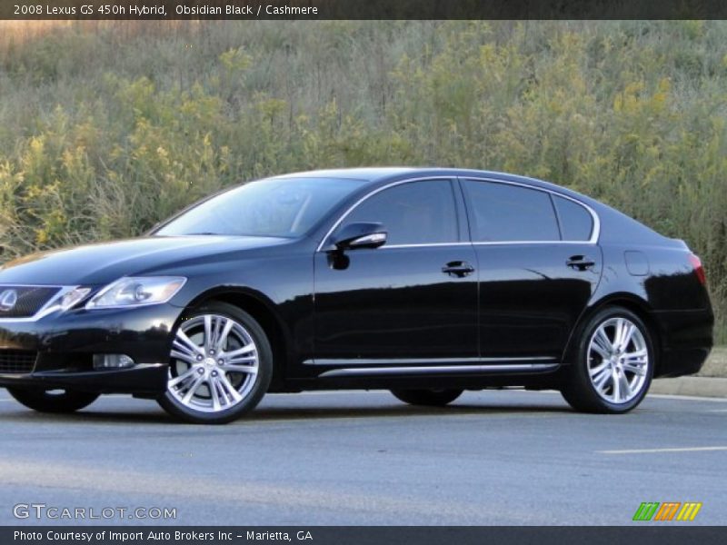 Obsidian Black / Cashmere 2008 Lexus GS 450h Hybrid