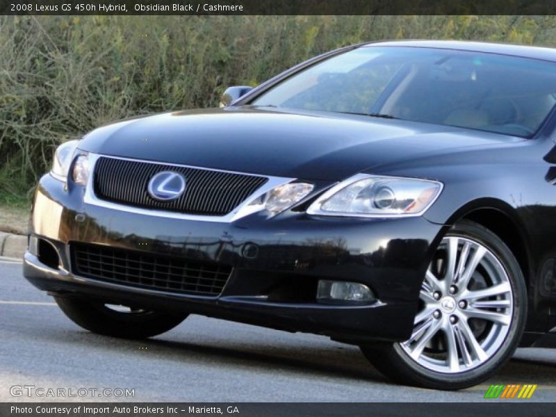 Obsidian Black / Cashmere 2008 Lexus GS 450h Hybrid