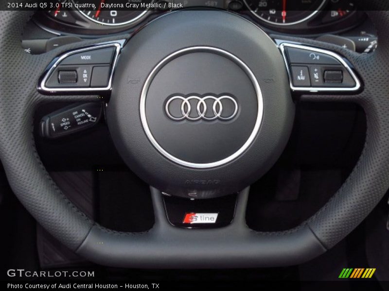 Daytona Gray Metallic / Black 2014 Audi Q5 3.0 TFSI quattro