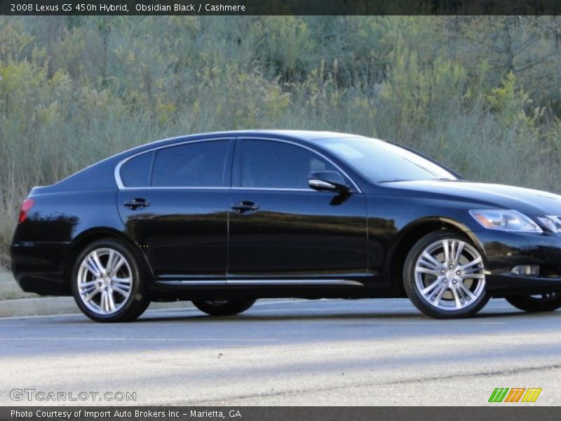 Obsidian Black / Cashmere 2008 Lexus GS 450h Hybrid