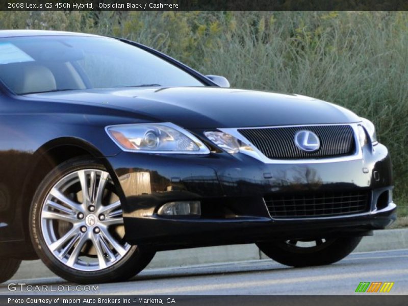 Obsidian Black / Cashmere 2008 Lexus GS 450h Hybrid