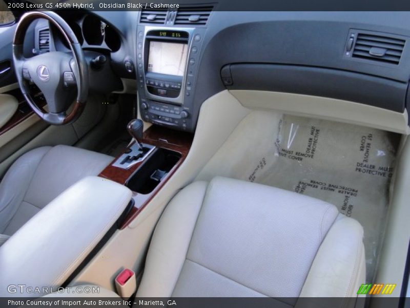Obsidian Black / Cashmere 2008 Lexus GS 450h Hybrid
