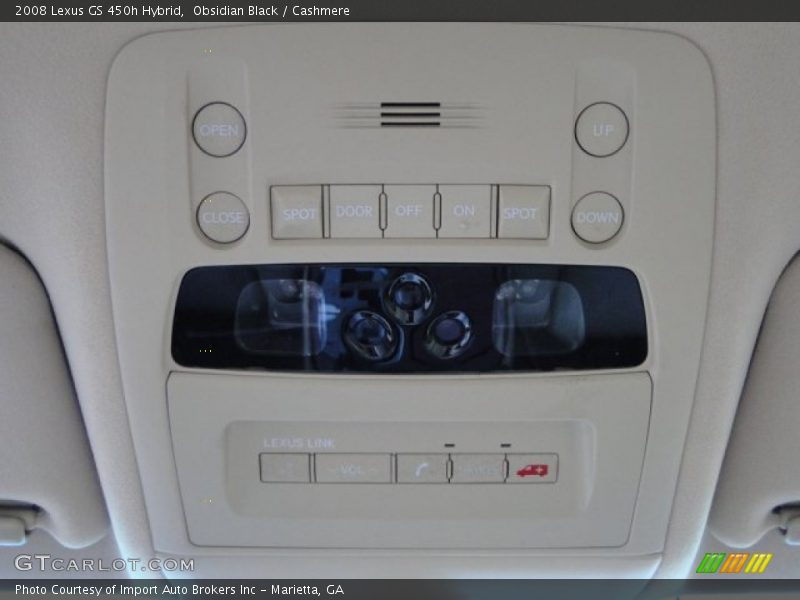 Obsidian Black / Cashmere 2008 Lexus GS 450h Hybrid