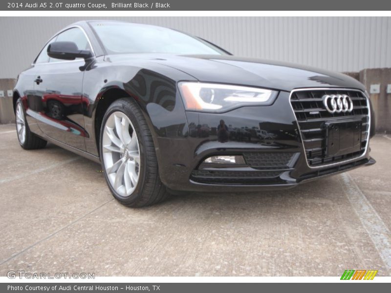 Brilliant Black / Black 2014 Audi A5 2.0T quattro Coupe