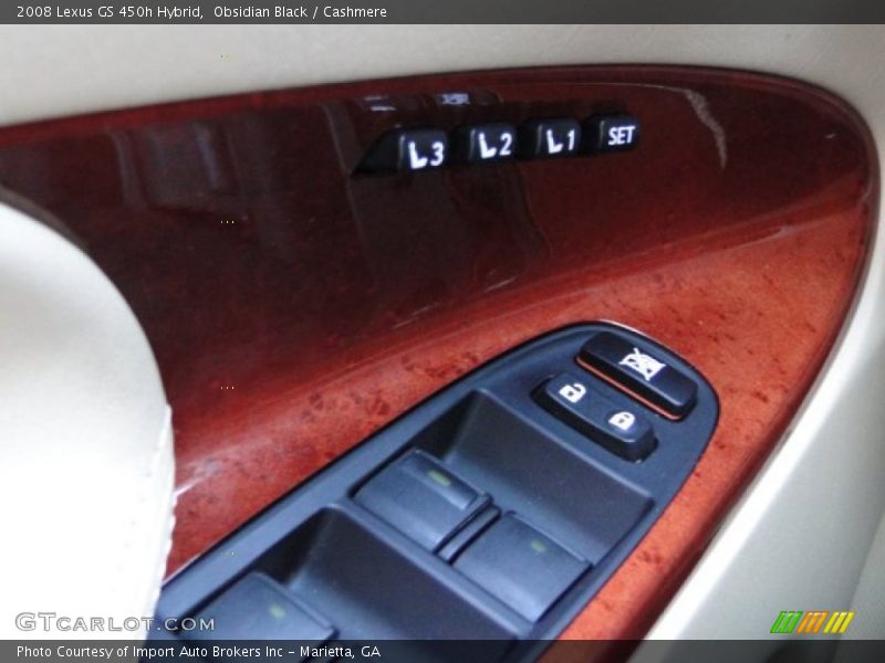 Obsidian Black / Cashmere 2008 Lexus GS 450h Hybrid