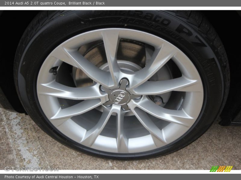Brilliant Black / Black 2014 Audi A5 2.0T quattro Coupe