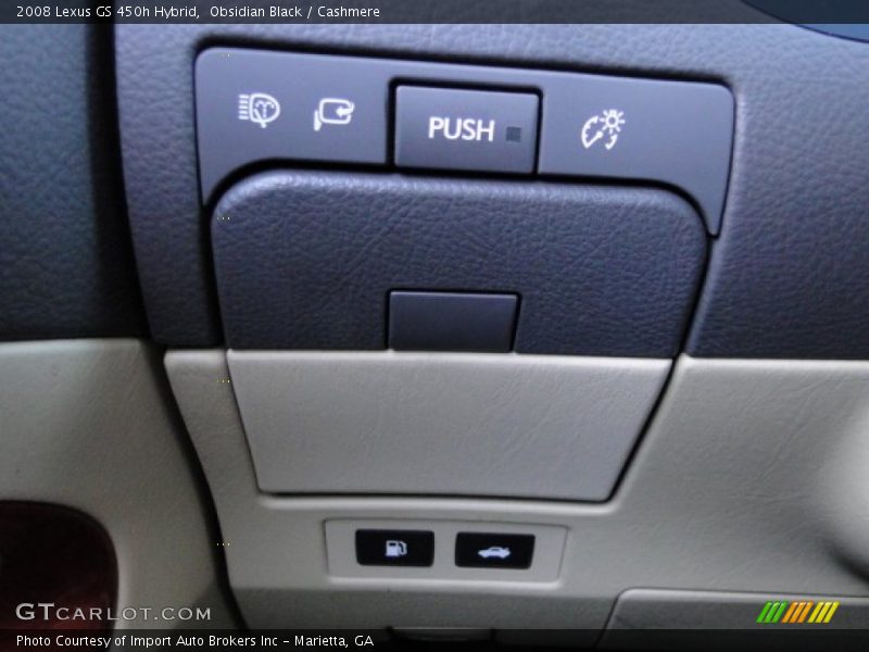 Obsidian Black / Cashmere 2008 Lexus GS 450h Hybrid
