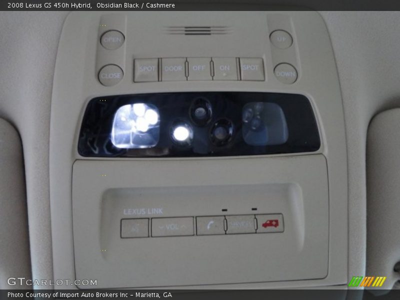 Obsidian Black / Cashmere 2008 Lexus GS 450h Hybrid
