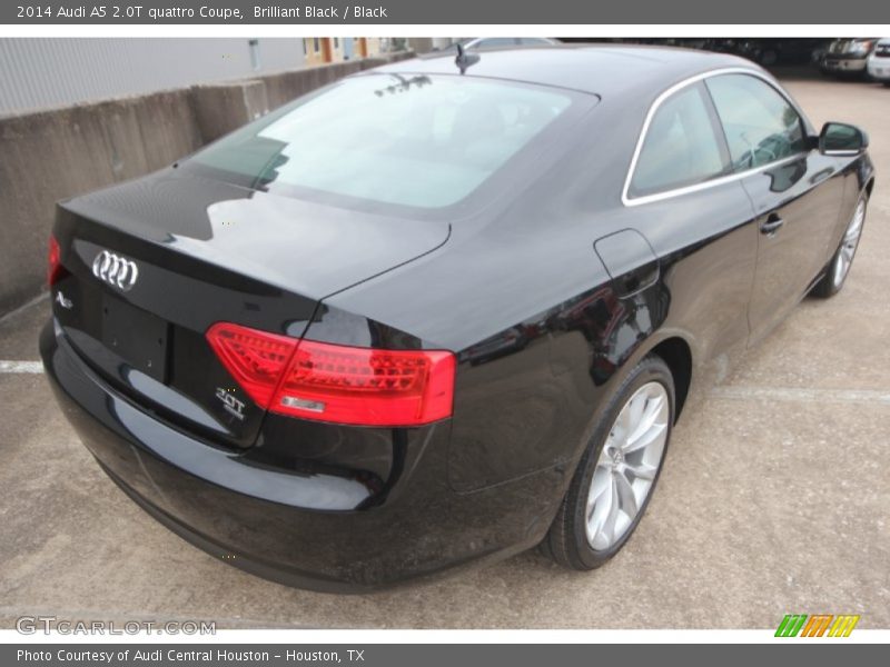 Brilliant Black / Black 2014 Audi A5 2.0T quattro Coupe
