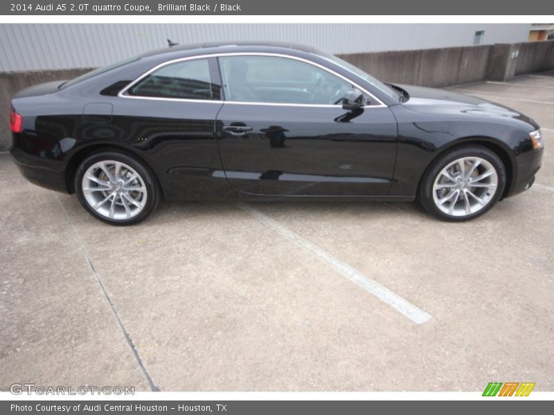 Brilliant Black / Black 2014 Audi A5 2.0T quattro Coupe