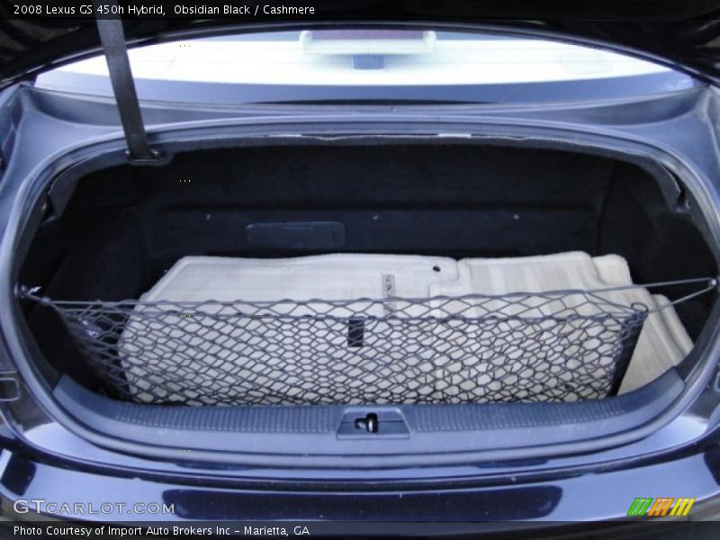 Obsidian Black / Cashmere 2008 Lexus GS 450h Hybrid