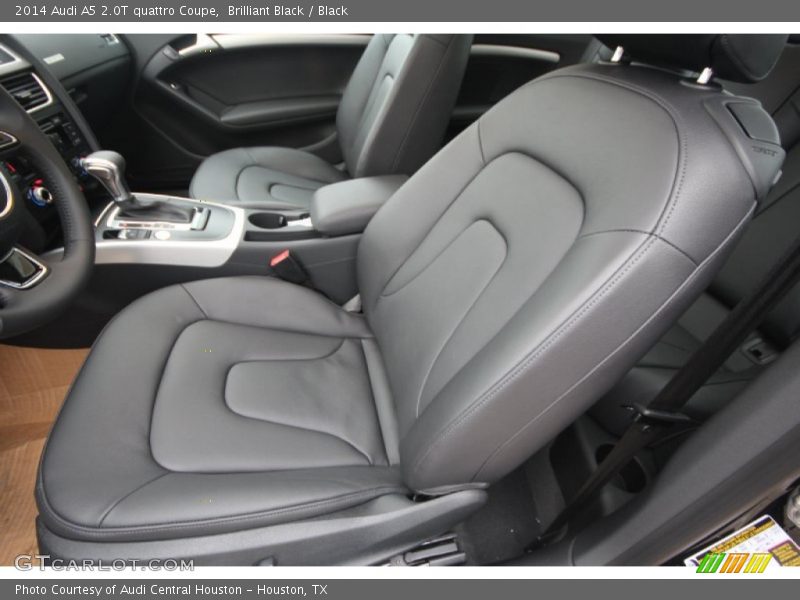 Brilliant Black / Black 2014 Audi A5 2.0T quattro Coupe