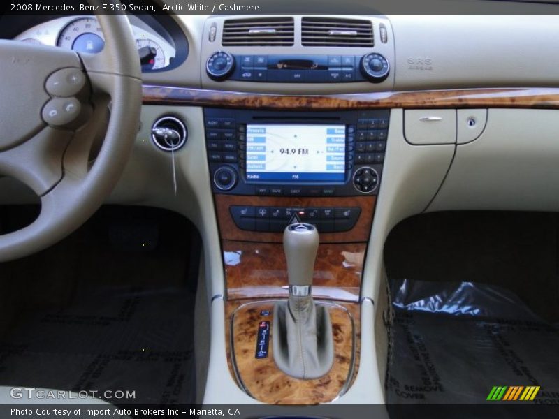 Arctic White / Cashmere 2008 Mercedes-Benz E 350 Sedan