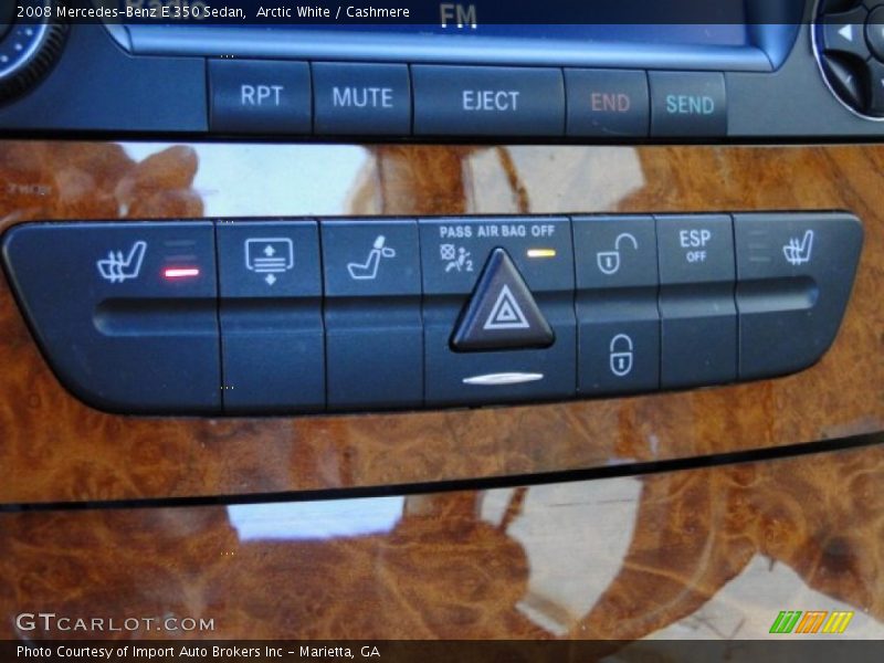 Arctic White / Cashmere 2008 Mercedes-Benz E 350 Sedan