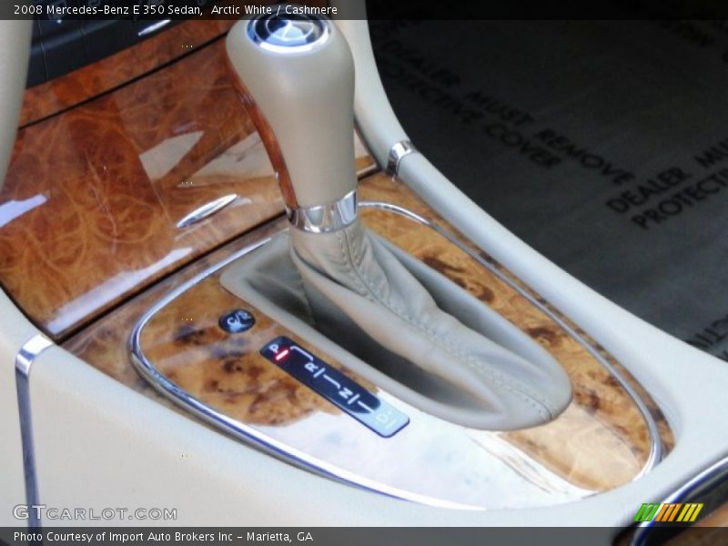 Arctic White / Cashmere 2008 Mercedes-Benz E 350 Sedan