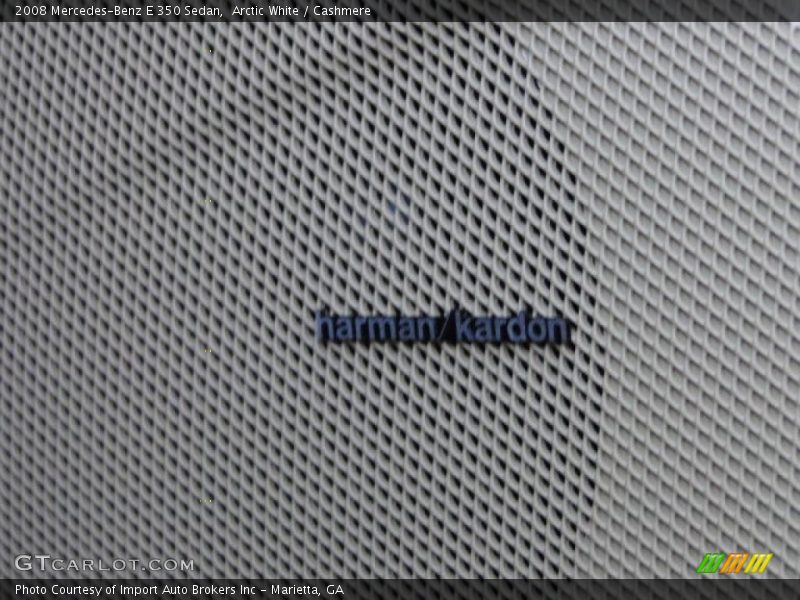 Arctic White / Cashmere 2008 Mercedes-Benz E 350 Sedan