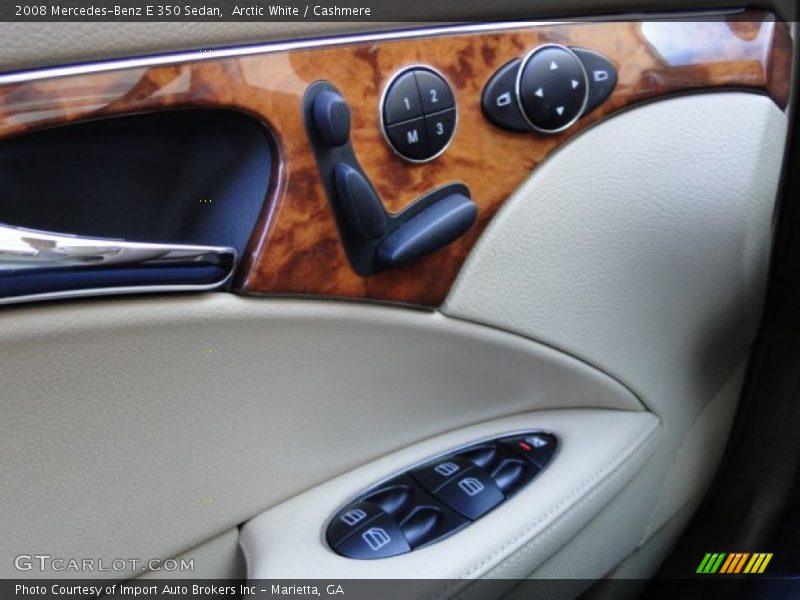 Arctic White / Cashmere 2008 Mercedes-Benz E 350 Sedan