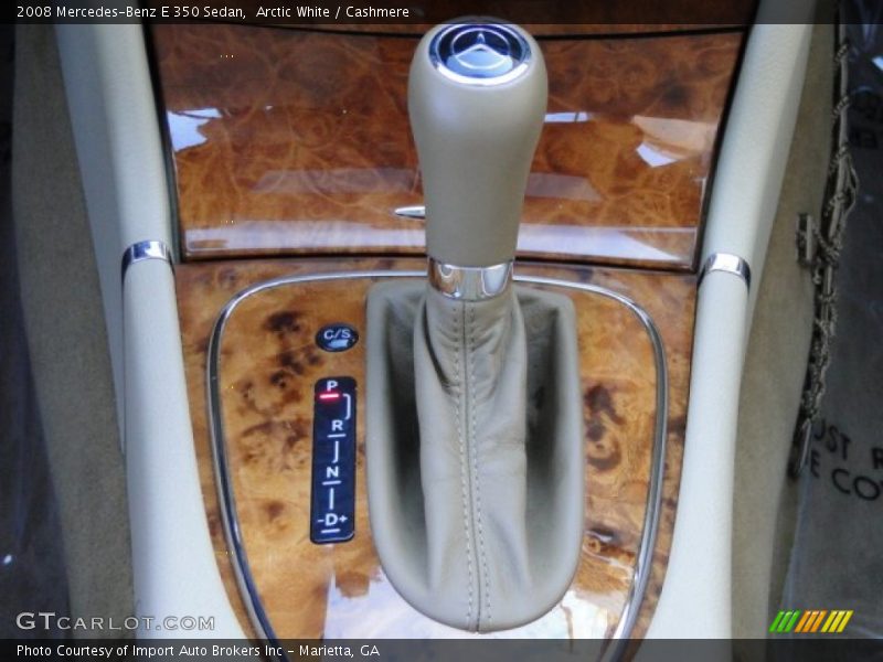 Arctic White / Cashmere 2008 Mercedes-Benz E 350 Sedan