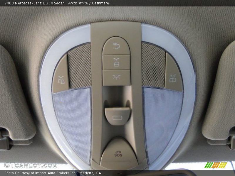 Arctic White / Cashmere 2008 Mercedes-Benz E 350 Sedan